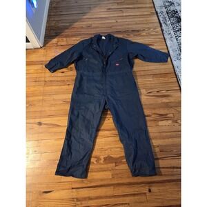 Dickies Long Sleeve Navy Blue Coveralls